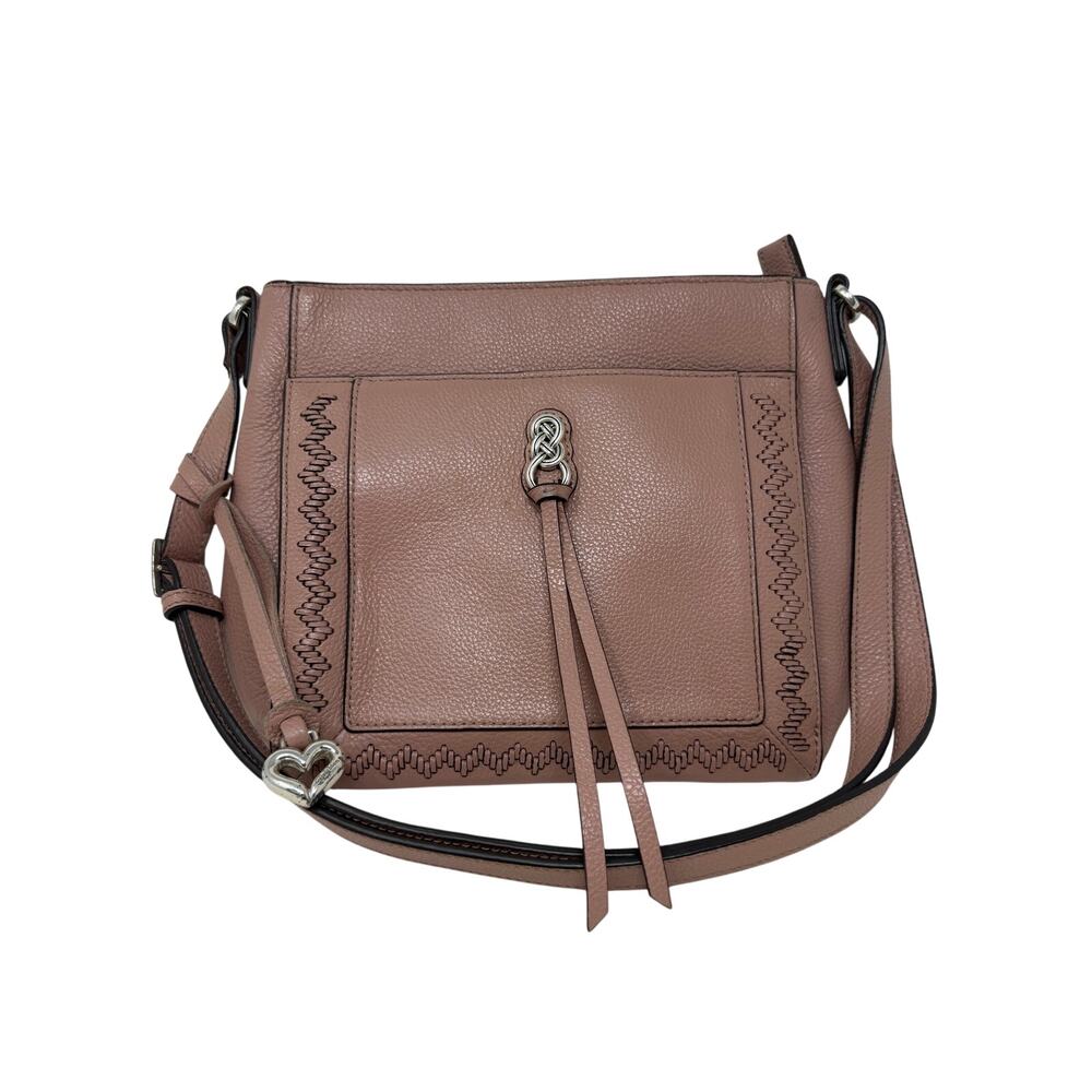 Brighton Astrid Organizer Crossbody Bag In Blush Pink